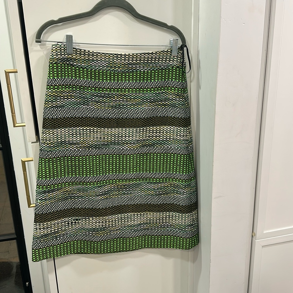 Leifsdottir Anthropologie Tweed A-line Skirt size 4